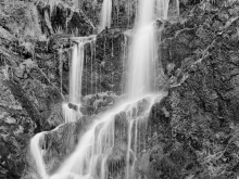 Chris Killip, Waterfall in a Former Quarry, Laxey 1971