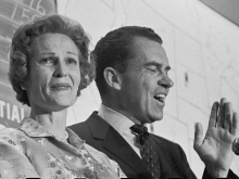 Richard Nixon and his Wife, 1960