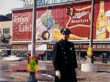 Policeman, 59th St., New York, 1964