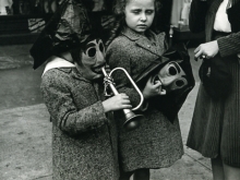 Untitled, New York (trumpet and masks)
