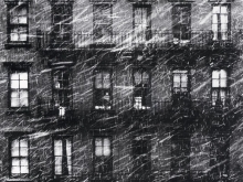 Falling Snow - Boy in the Window, 1952