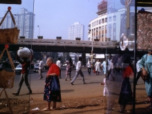 Pedestrians, Kemps Corner, Mumbai, Maharashtra, 1989