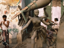 Barber and Goddess, Kali, 1987